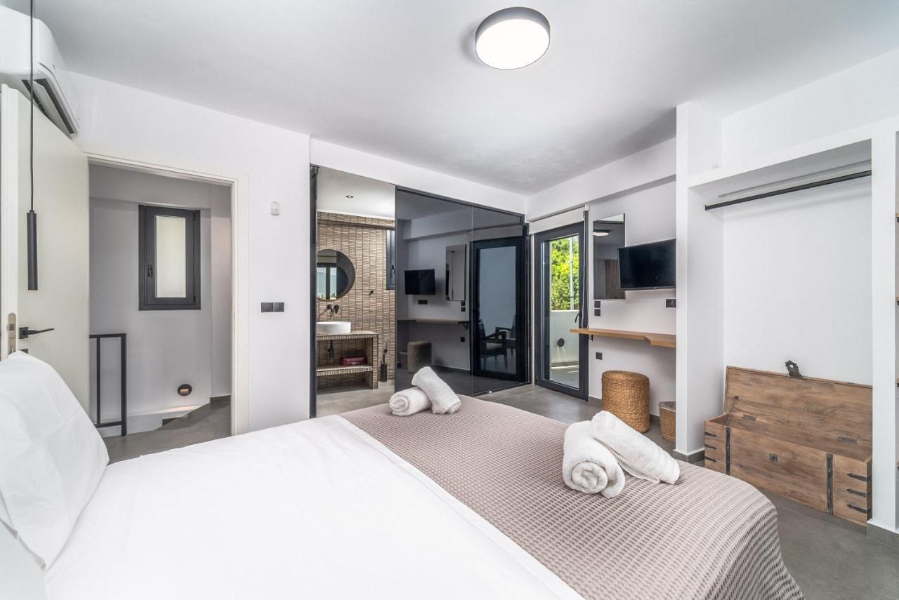 Nemesis Luxury Villas Apolpaina Esterno foto